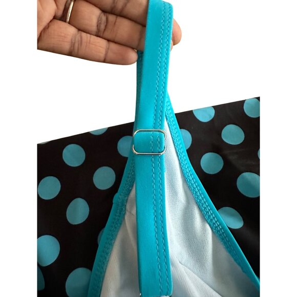 Hanna Nikole 2pc Tankini Swimsuit Set Boyshorts Size 20W Plus SIzeTummy Control - Picture 6 of 12